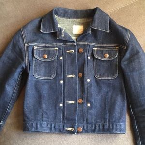 SOLD Wrangler cropped jean jacket